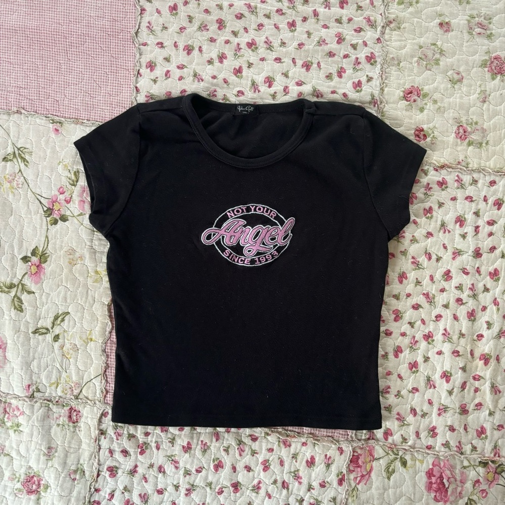 Brandy Melville/John Galt Black Ashlyn Top